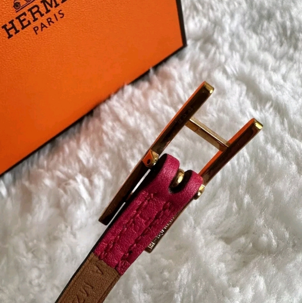 Auth Hermes Behapi Double Tour bracelet ❤️ - Picture 4 of 5